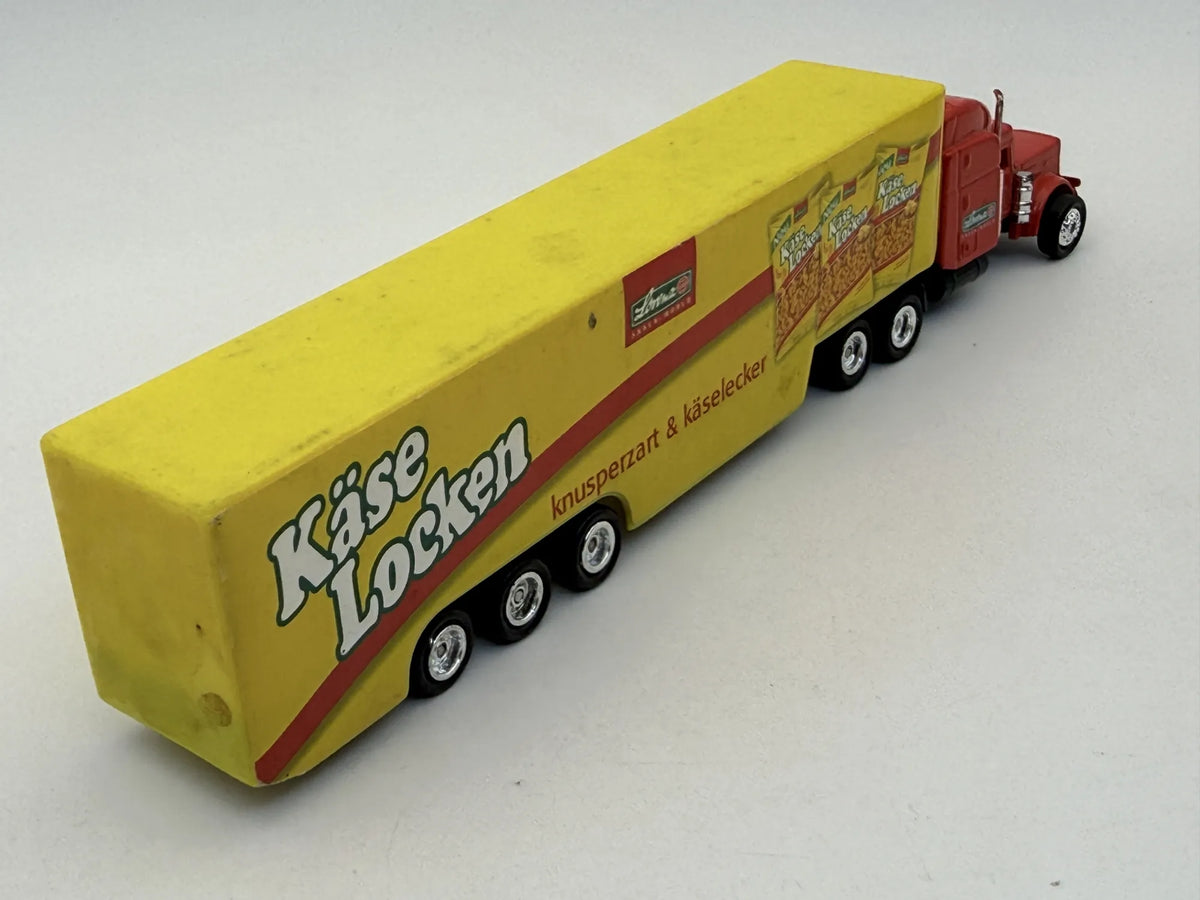 Ciężarówka Peterpbilt Gabotex Gmbh 1:64 chrupki Lorenz Käse Locken – zdjęcie 2