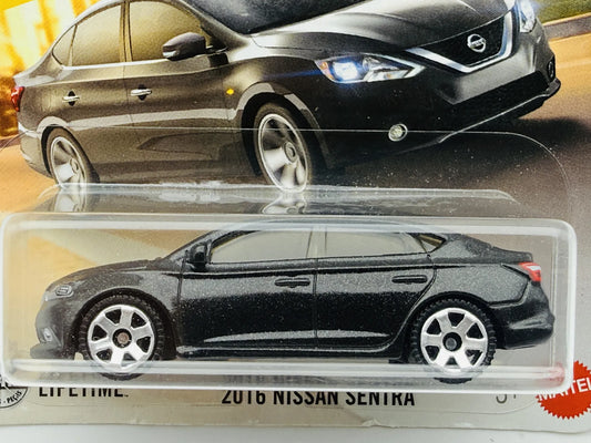 Nissan Sentra Hot Wheels 2025 Mainline 1:64 Blister Szary – zdjęcie 2