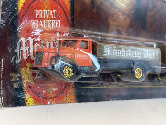 MAN Diesel Gefra-Werbung 1:87 Ciężarówka Promocyjna PRIVAT BRAUEREI Luzak – zdjęcie 2