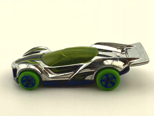 Blitz Speeder Hot Wheels 2015 Srebrny 1:64 – zdjęcie 2