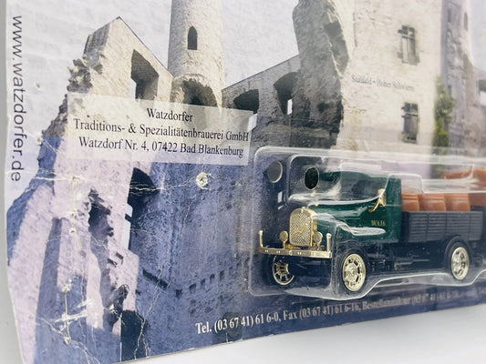 Mack AC Bulldog Grell 1:87 Ciężarówka Promocyjna Watzdorfer Bier Blister – zdjęcie 2