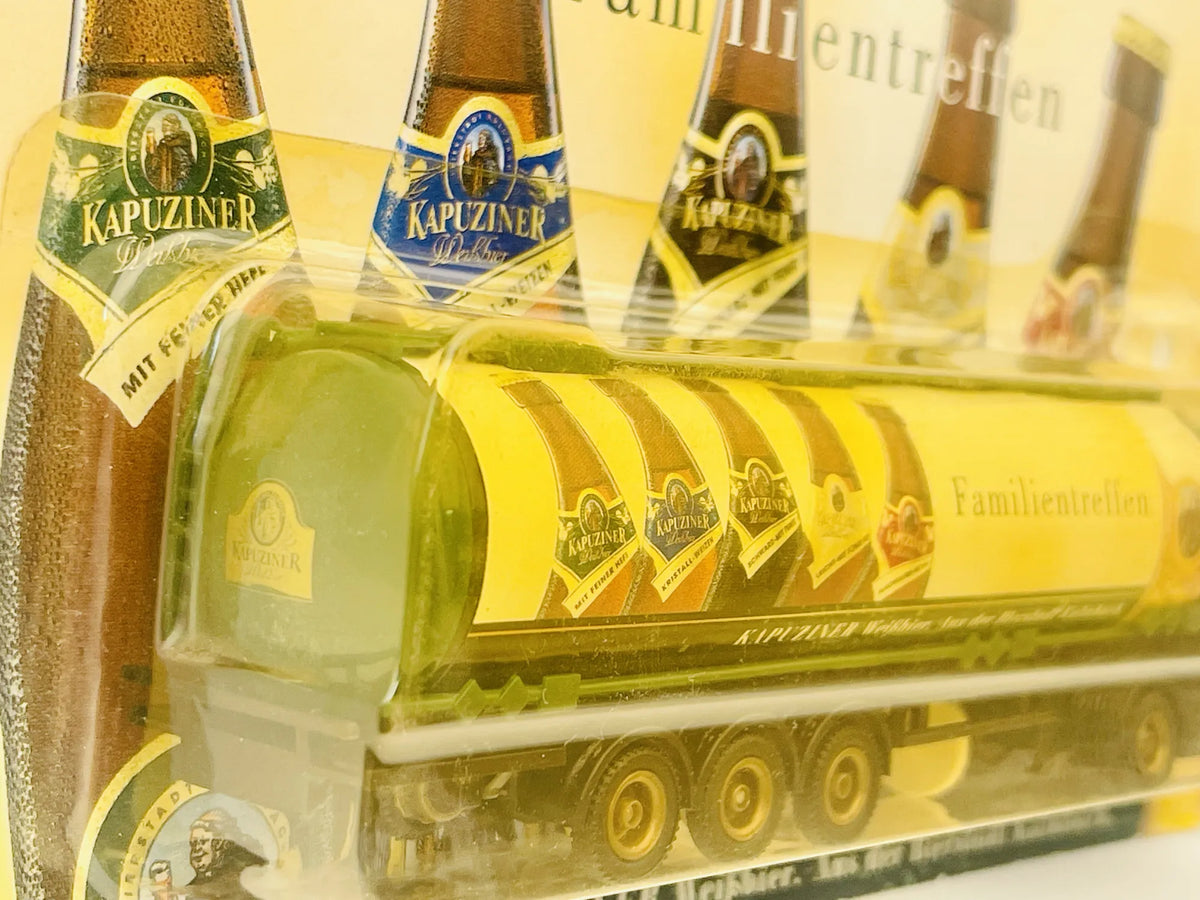 MAN TRUCK Grell 1:87 Ciężarówka Promocyjna Familientreffen Blister Żółty – zdjęcie 3