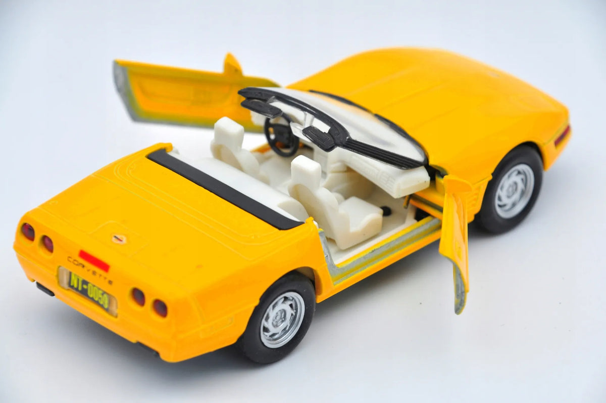 CORVETTE, Welly, Resoraki, Die cast 49733, Żółty, 1:36 – zdjęcie 2