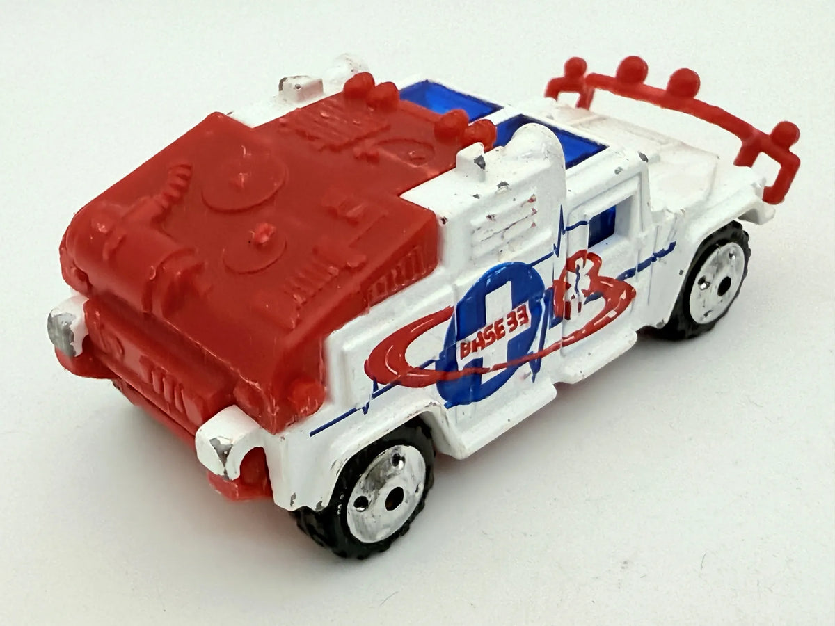 Hummer Matchbox Biało-Czerwono-Niebieska 1:72 – zdjęcie 2