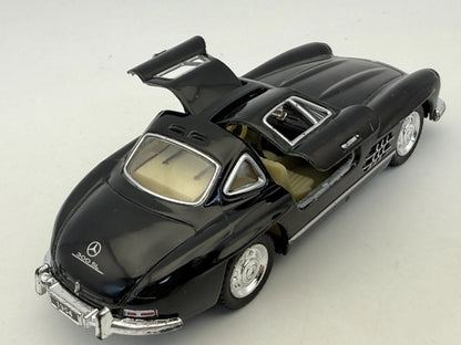 1954 MERCEDES-BENZ 300SL, Kinsmart, Die cast KT5346, Czarny, 1:33, Resoraki – zdjęcie 2