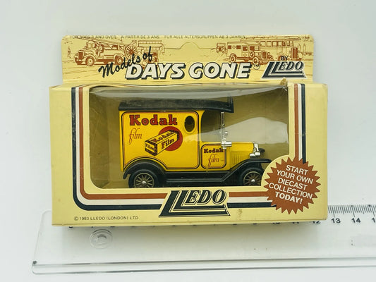 Ford Model T Van Lledo 1987 Days Gone 1:48 Made in England Kodak Pudełko – zdjęcie 2