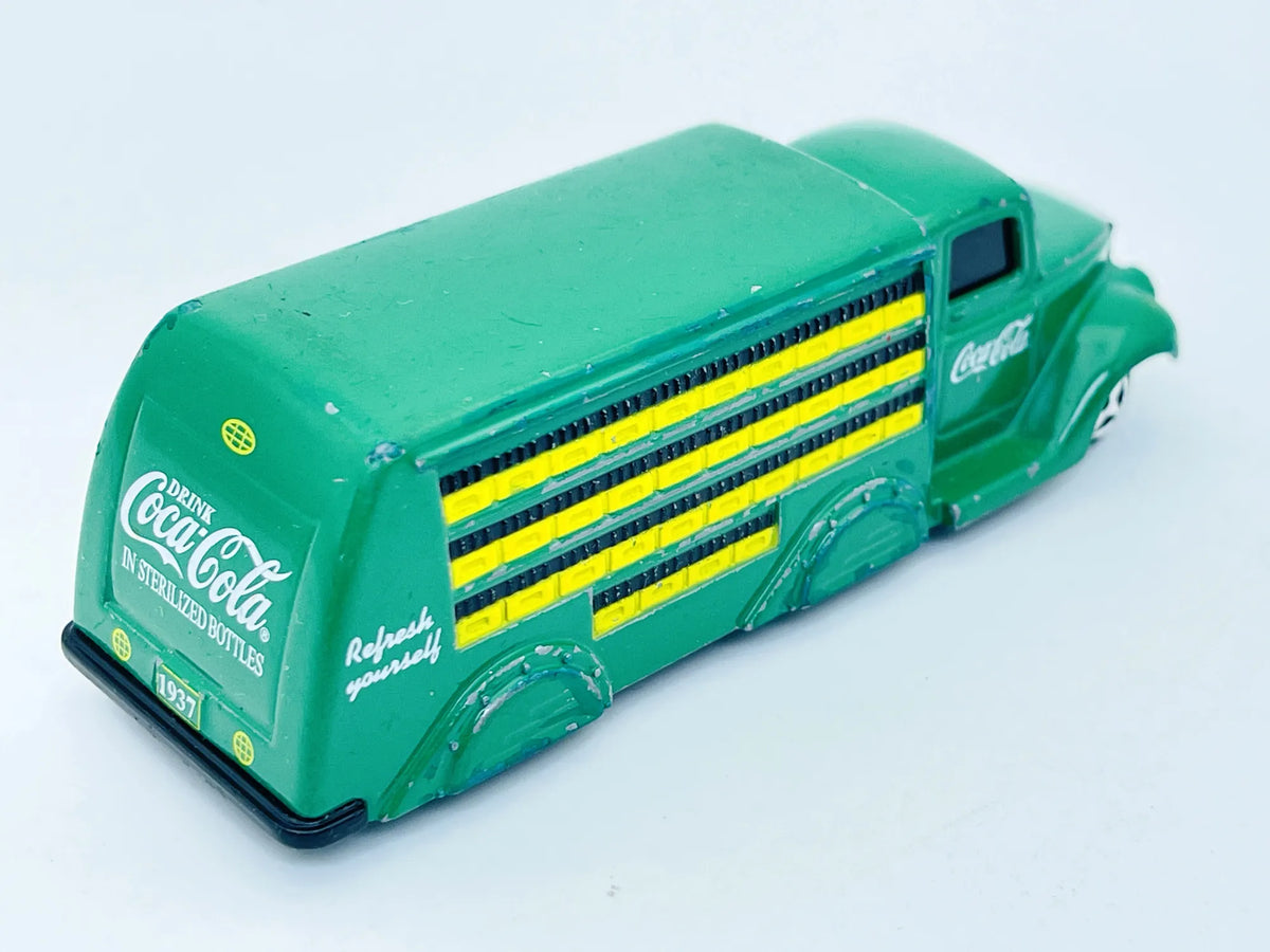 Ciężarówka Coca-Cola, resoraki, die cast, 1:60 – zdjęcie 2