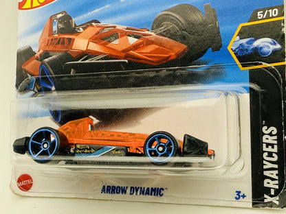 Arrow Dynamic Hot Wheels 2025 X-Raycers 1:64 Blister Pomarańczowy – zdjęcie 2