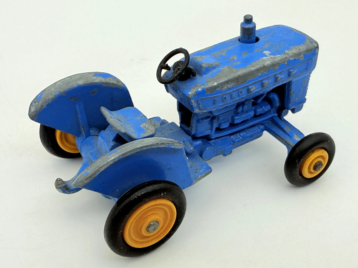 Ford Tractor, Matchbox, Made in England, Die cast, Resoraki, Niebieski 1:64 – zdjęcie 2