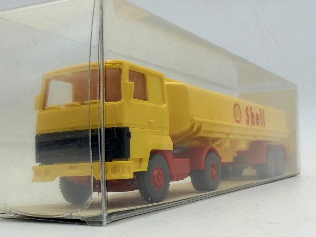Shell Tankzug Wiking Żółty 1:87 Made in Berlin West Germany – zdjęcie 2