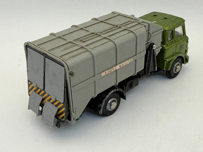 Bedford Tk Refuse Wagon Dinky Toys 1966 Szary 1:43 Made in United Kingdom – zdjęcie 2