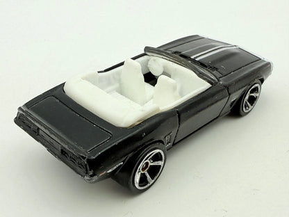 1969 Camaro Hot Wheels Czarny 1:64 – zdjęcie 2