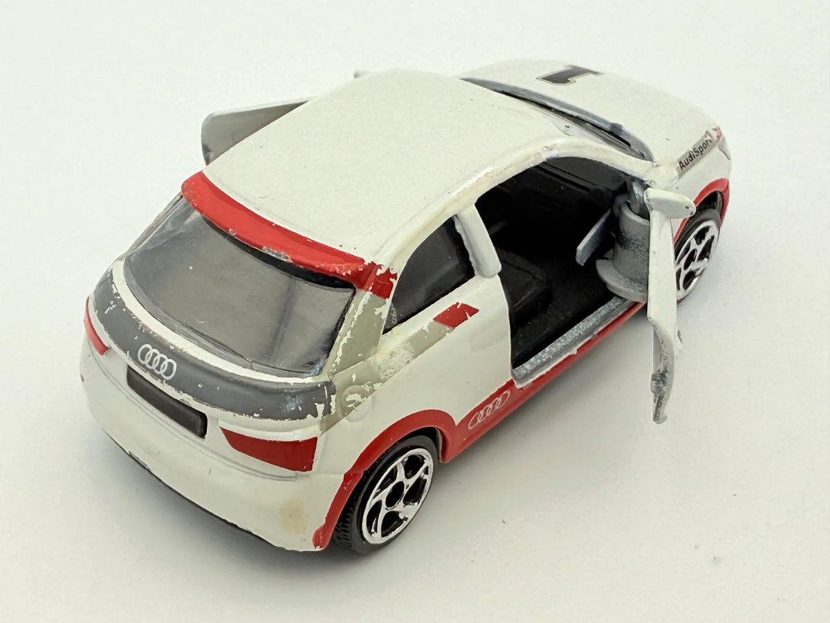 Audi A1 Majorette Biały 1:58 – zdjęcie 2