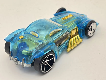 BURT-ESQUE, Hot Wheels 2010, Resoraki, Die cast C21, Przeźroczysty, 1:64 – zdjęcie 2