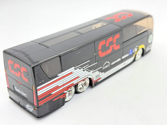 MAN AUTOBUS zespołu kolarskiego Team CSC, 2B Toys, Die cast, Czarny, 1:32 – zdjęcie 2