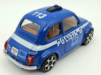 Fiat 500 Bburago Niebieski 1:43 – zdjęcie 2