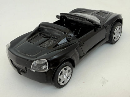 OPEL SPEEDSTER 2001, Unbranded, Die cast, Czarny, 1:34, Resoraki – zdjęcie 2