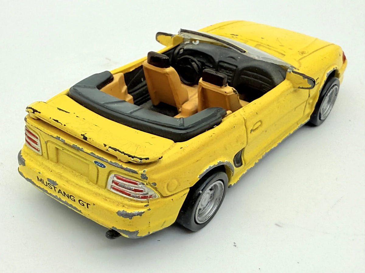 '94 Mustang Gt Conv., New-Ray 1996, resoraki, die cast, 1:43 – zdjęcie 2