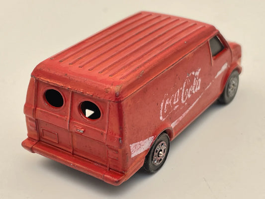 U.S. VAN Coca Cola, Corgi Juniors, Made in Great Britain, Czerwony, 1:64 – zdjęcie 2