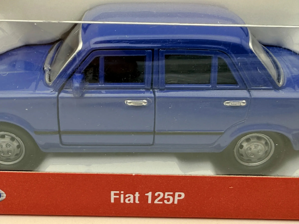 FIAT 125P NEX Welly Niebieski 1:34 – zdjęcie 2