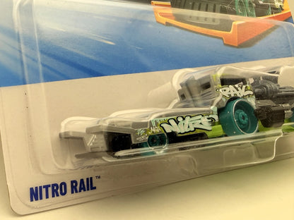 Nitro Rail Track Builder Hot Wheels 2025 Szary 1:64 – zdjęcie 2