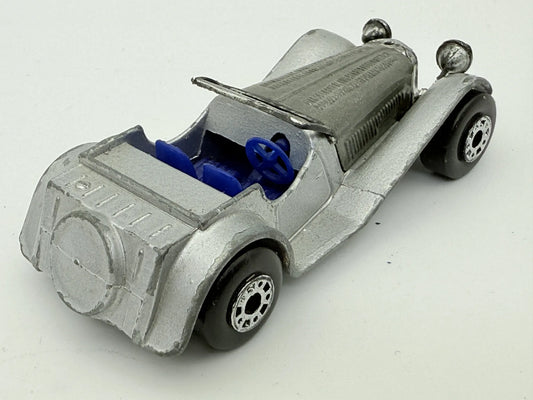 SS 100 JAGUAR, Matchbox 1982, Resoraki, Die cast, Srebrny 1:50 – zdjęcie 2