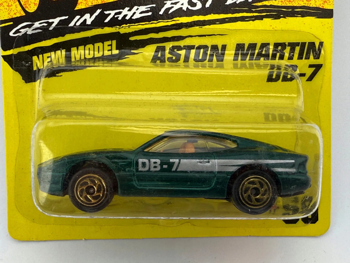 DB-7, Aston Martin, Resoraki, Die cast 59, Zielony, 1:64 – zdjęcie 2
