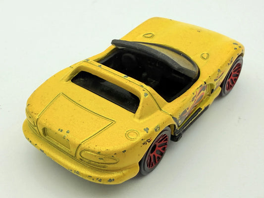 Dodge Viper Hot Wheels Żółty 1:64 – zdjęcie 2