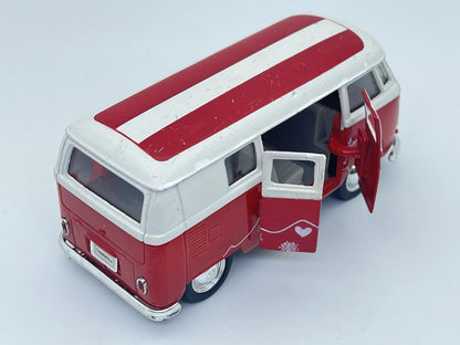 Volkswagen Microbus (1962), VW Greetings from Austria, Welly, Die cast 1:32 – zdjęcie 2