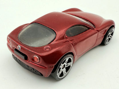 Alfa Romeo 8C Competizione Hot Wheels Czerwony 1:64 – zdjęcie 2
