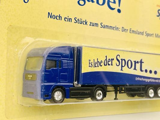 MAN TRUCK Hümmer 1:87 Blister Reklama Emsland Sport „Zugabe... Zugabe!” – zdjęcie 2