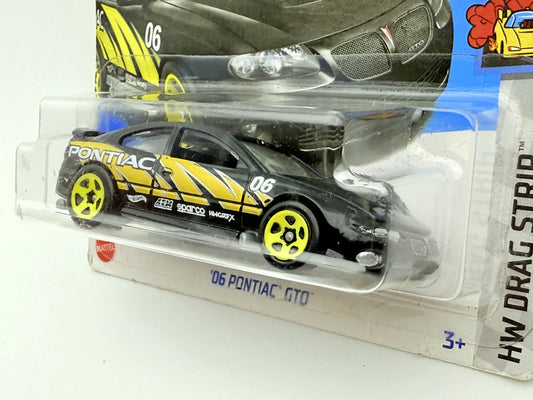 '06 Pontiac Gto Hot Wheels Czarny 1:64 – zdjęcie 2
