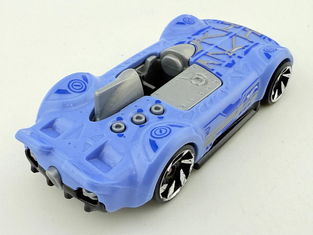 Clear Speeder X-Raycers Hot Wheels Niebieski 1:64 – zdjęcie 2