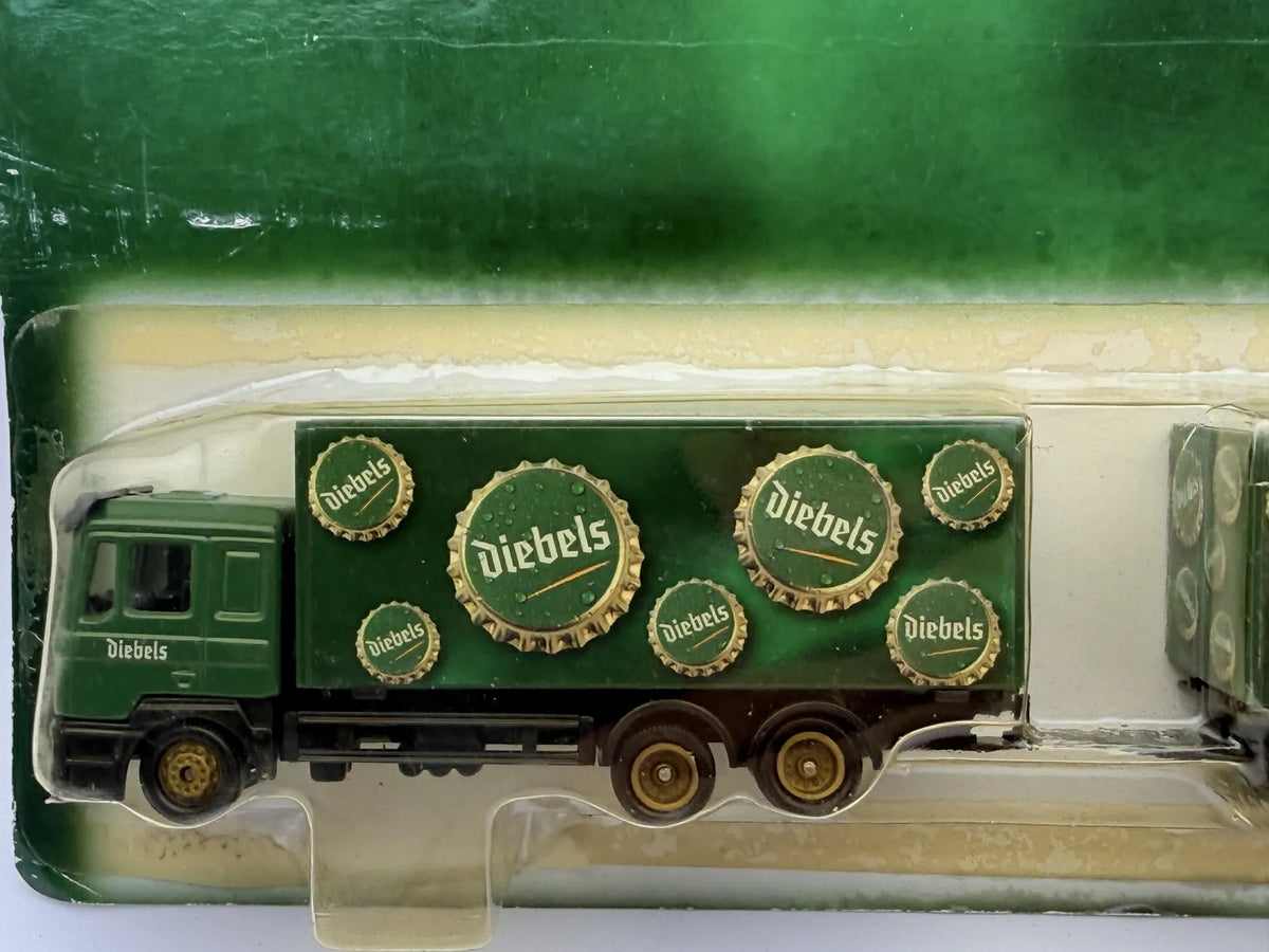 MAN TRUCK PromOcean 1:87 Ciężarówka Promocyjna Diebels Blister Zielony – zdjęcie 2