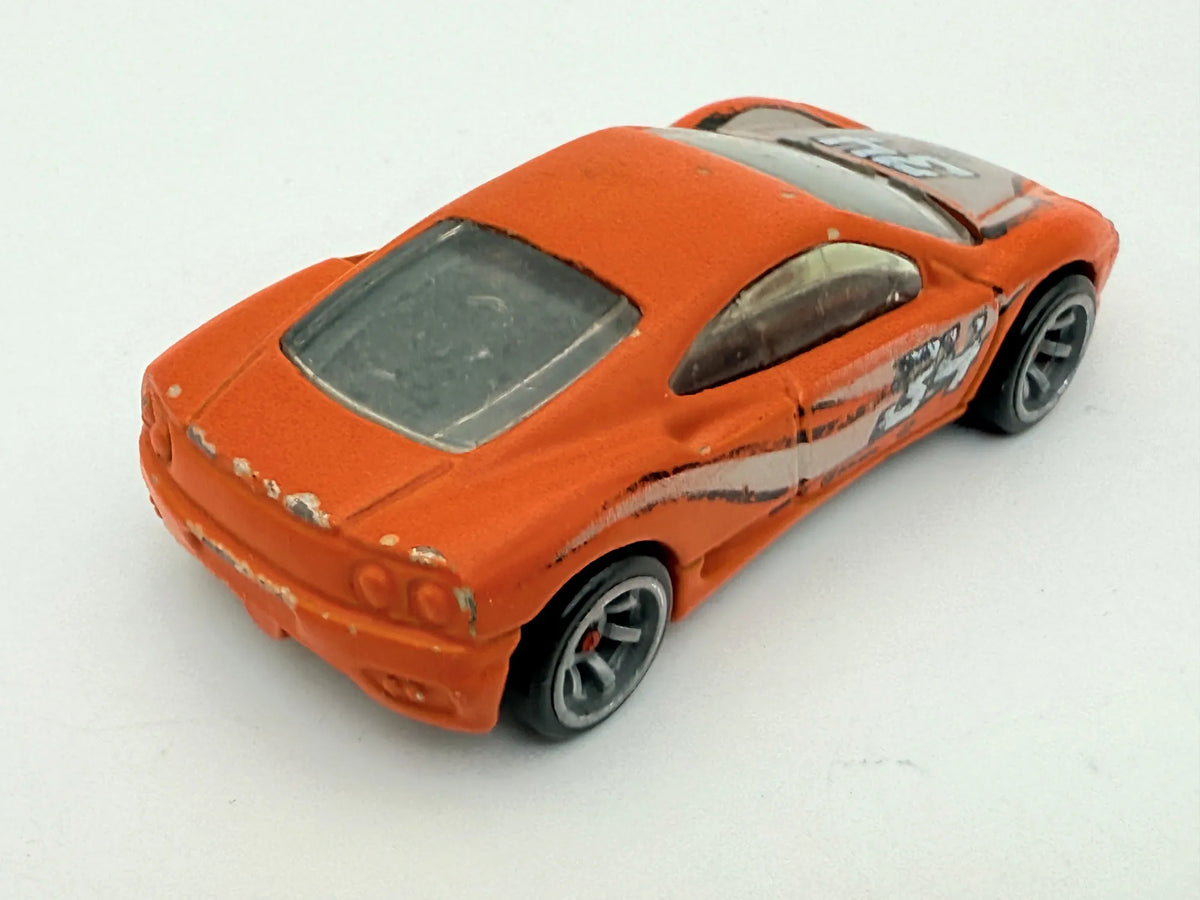 360 Modena Hot Wheels Pomarańczowy 1:64 – zdjęcie 2