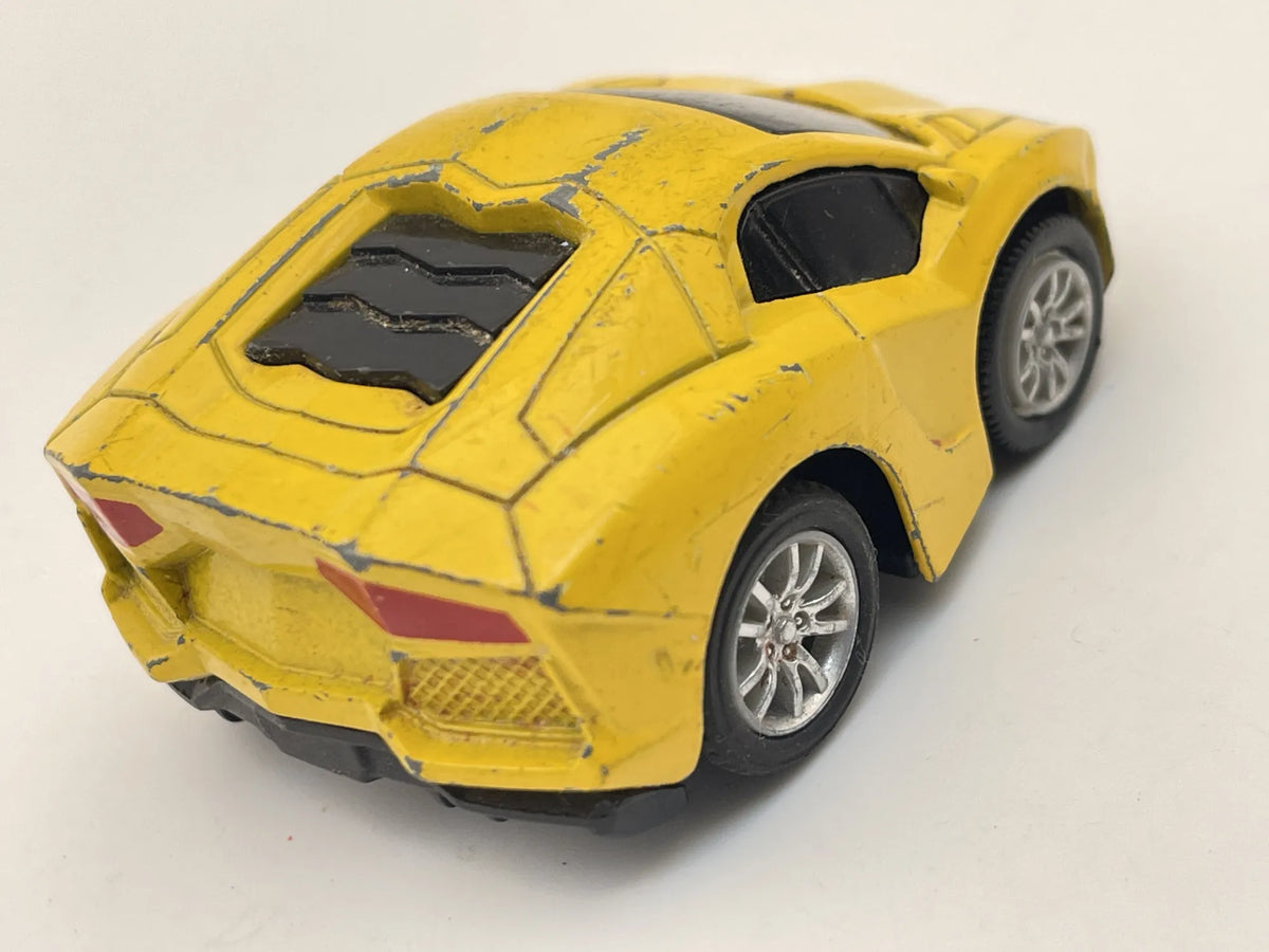 Jak Lamborghini Aventador Tooned, Die cast, Żółty, 1:64, Resoraki – zdjęcie 2