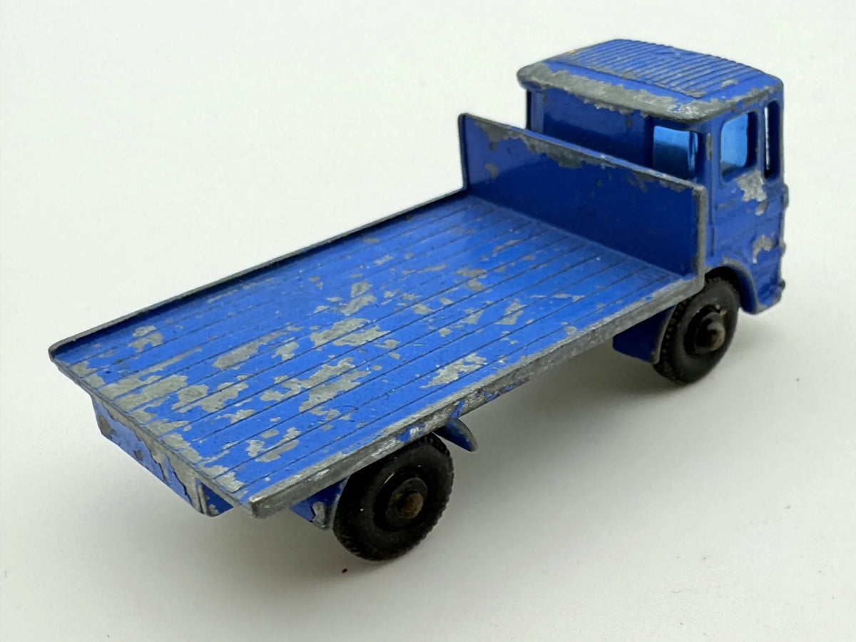 Site Hut Truck Matchbox Niebieski 1:87 Made in Anglia – zdjęcie 2