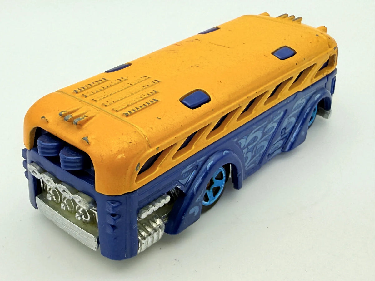 Surfin School Bus Hot Wheels Żółty 1:64 – zdjęcie 2