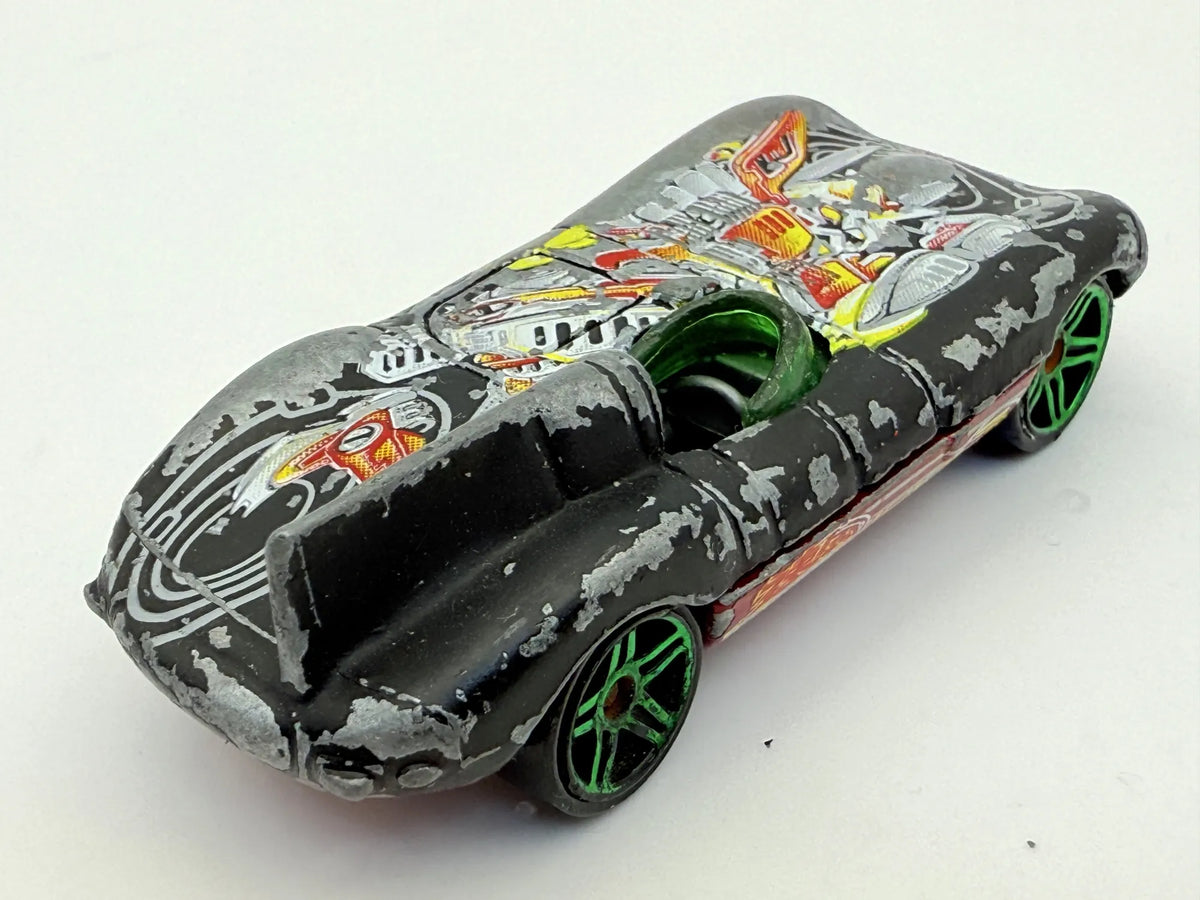 Jaguar D-Type Hot Wheels Czarny 1:64 – zdjęcie 2