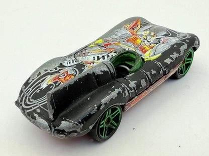 Jaguar D-Type Hot Wheels Czarny 1:64 – zdjęcie 2