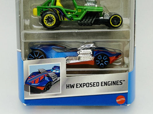 5 Pack - HW Exposed Engines Hot Wheels 2023 1:64 Blister – zdjęcie 2