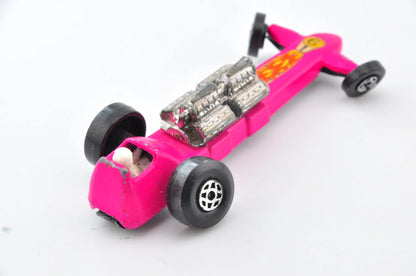 Slingshot Dragster, Matchbox 1974, Made in England, Die cast, Różowy, 1:64 – zdjęcie 2
