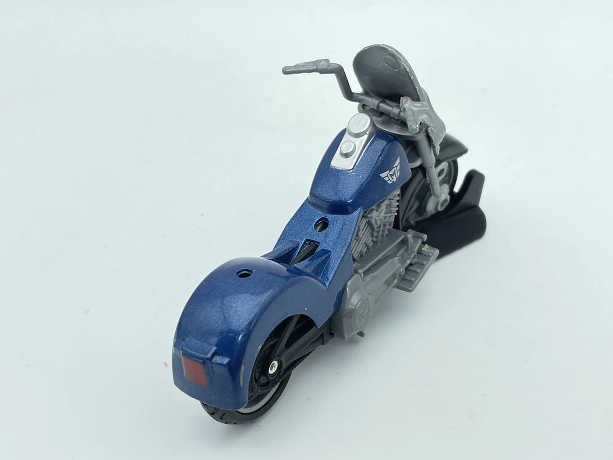 CHOPPER, Maisto + Stojak Resoraki, Die cast 52380, Niebieski,, 1:18 – zdjęcie 2