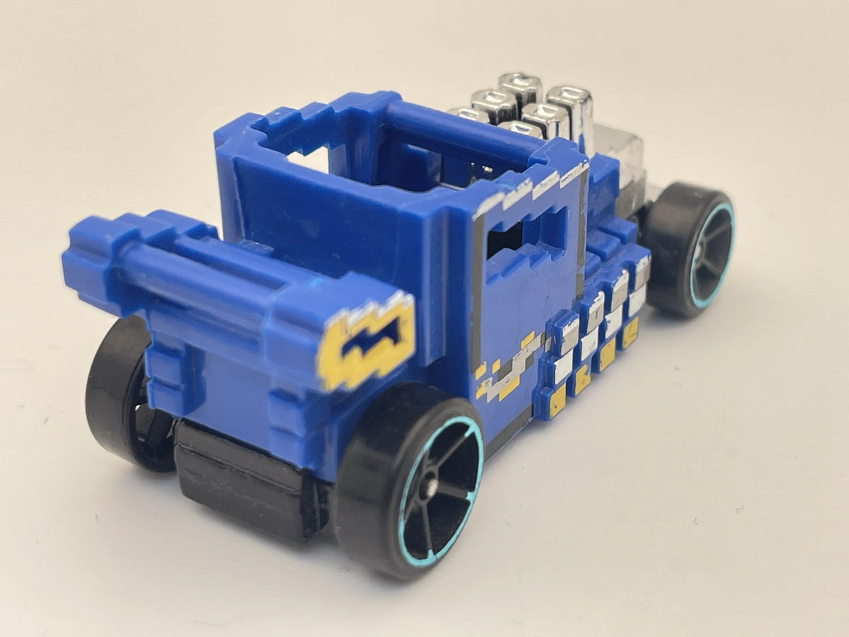PIXEL SHAKER, Hot Wheels 2019, Die cast GHB76, Niebieski, 1:64, Resoraki – zdjęcie 2