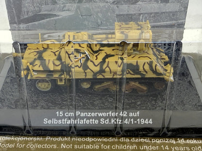 Czołg '15 Cm Panzerwerfer 42 Auf Sd.Kfz.4/1 Tanks of the World AmerCom 1:72 – zdjęcie 2