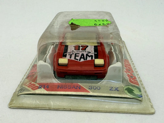 NISSAN 300ZX Majorette '90 Czerwony 1:64 2xMetal – zdjęcie 2