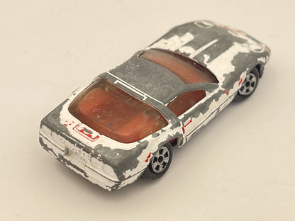 CORVETTE 1983, Spupucannely Roquctions, ERTL, Die cast 624G, Biały, 1:64 – zdjęcie 2