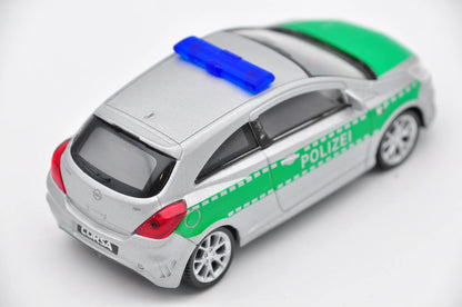OPEL CORSA OPC, Welly, Resoraki, Die cast 44014, Srebrny, 1:60 – zdjęcie 2