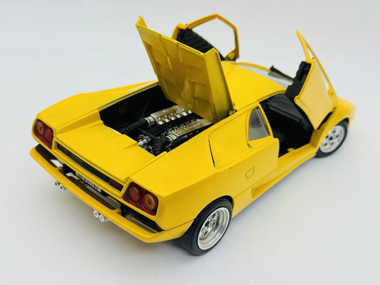 Lamborghini Diablo Polistil 1:18 Made in Italy Luzak Żółty – zdjęcie 2