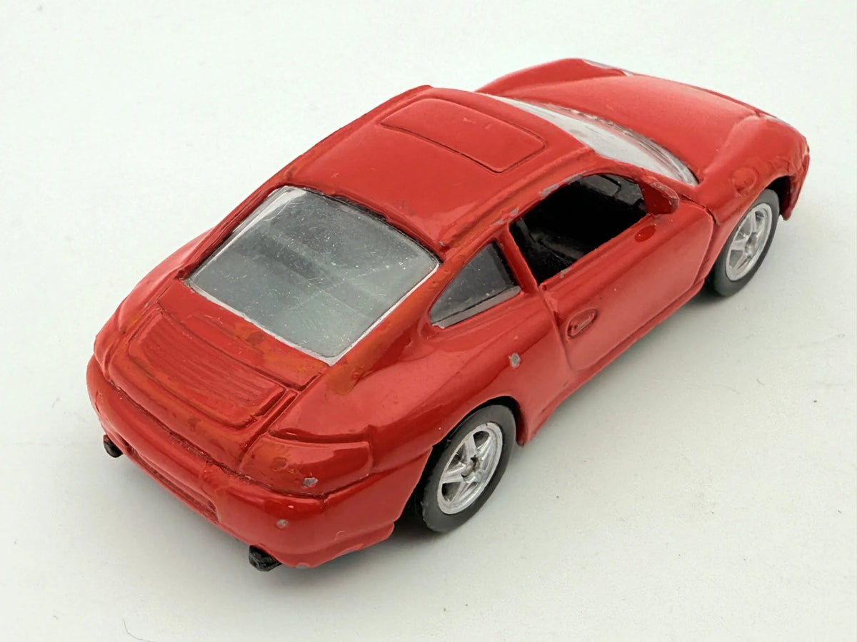 Porsche 911 Carrera (996) Welly Czerwony 1:64 – zdjęcie 2